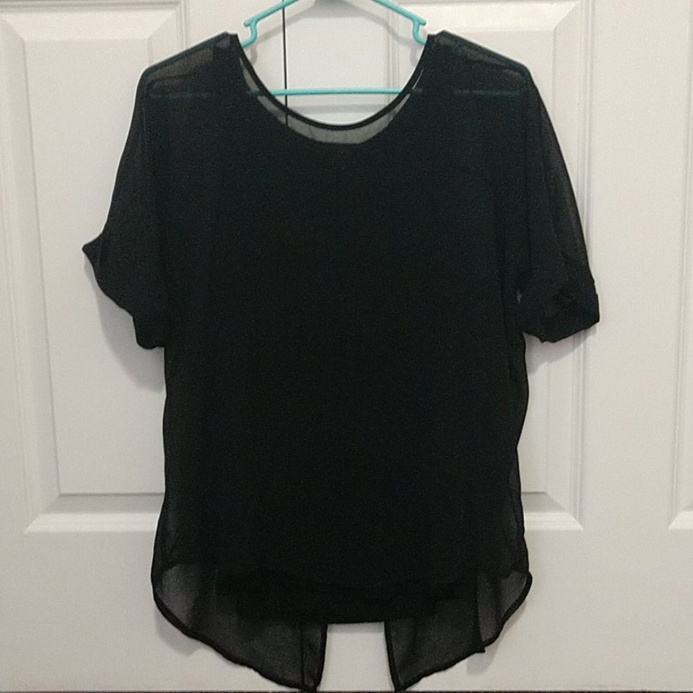 Dressy Short Sleeve Blouse!